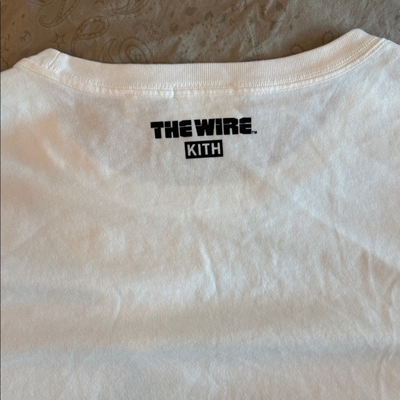 Kith The Wire collab White Long Sleeve Graphic Tee - Picture 5 of 5